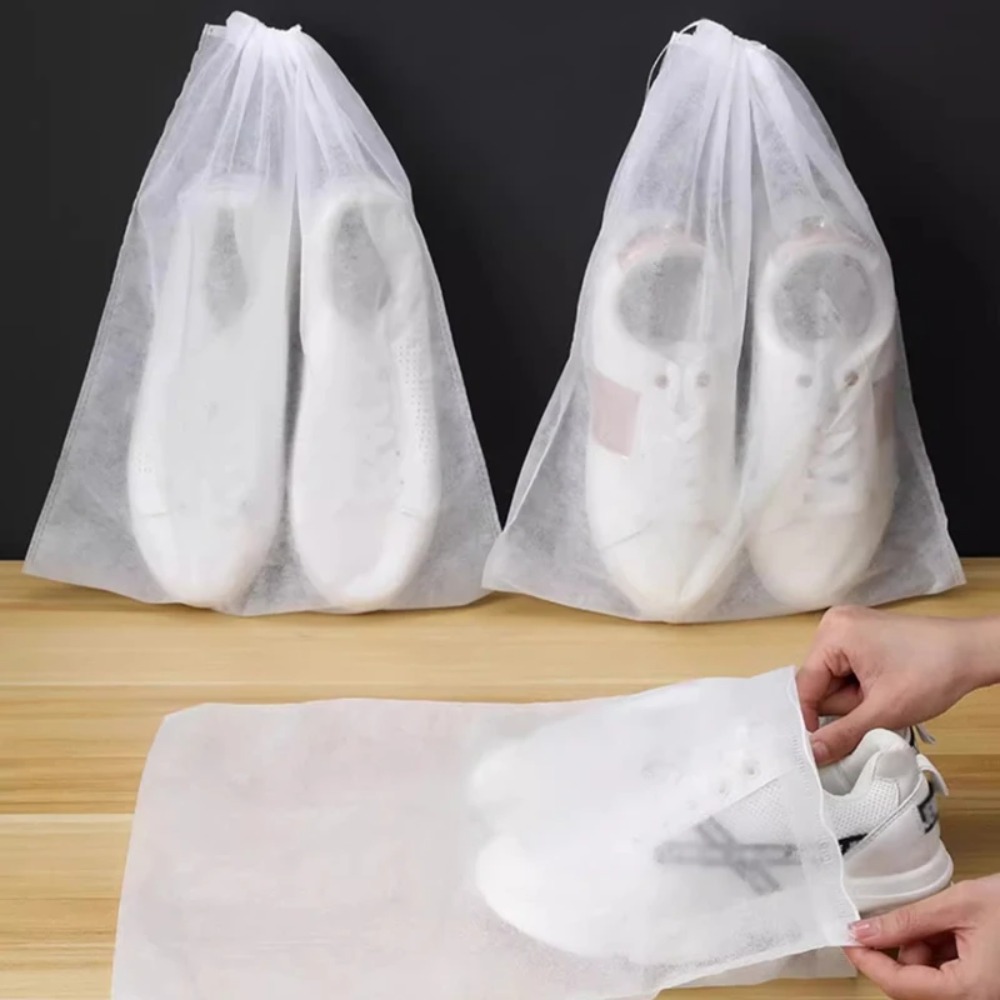 Shoe Bag Dust - 50 szt. Oddychające pokrowce przeciwkurzowe z