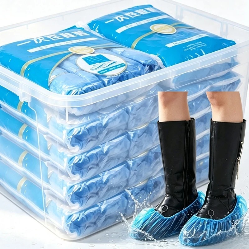 Shoe Bag Dust - Jednorazowe plastikowe osłony na buty, pyłoszczelne,