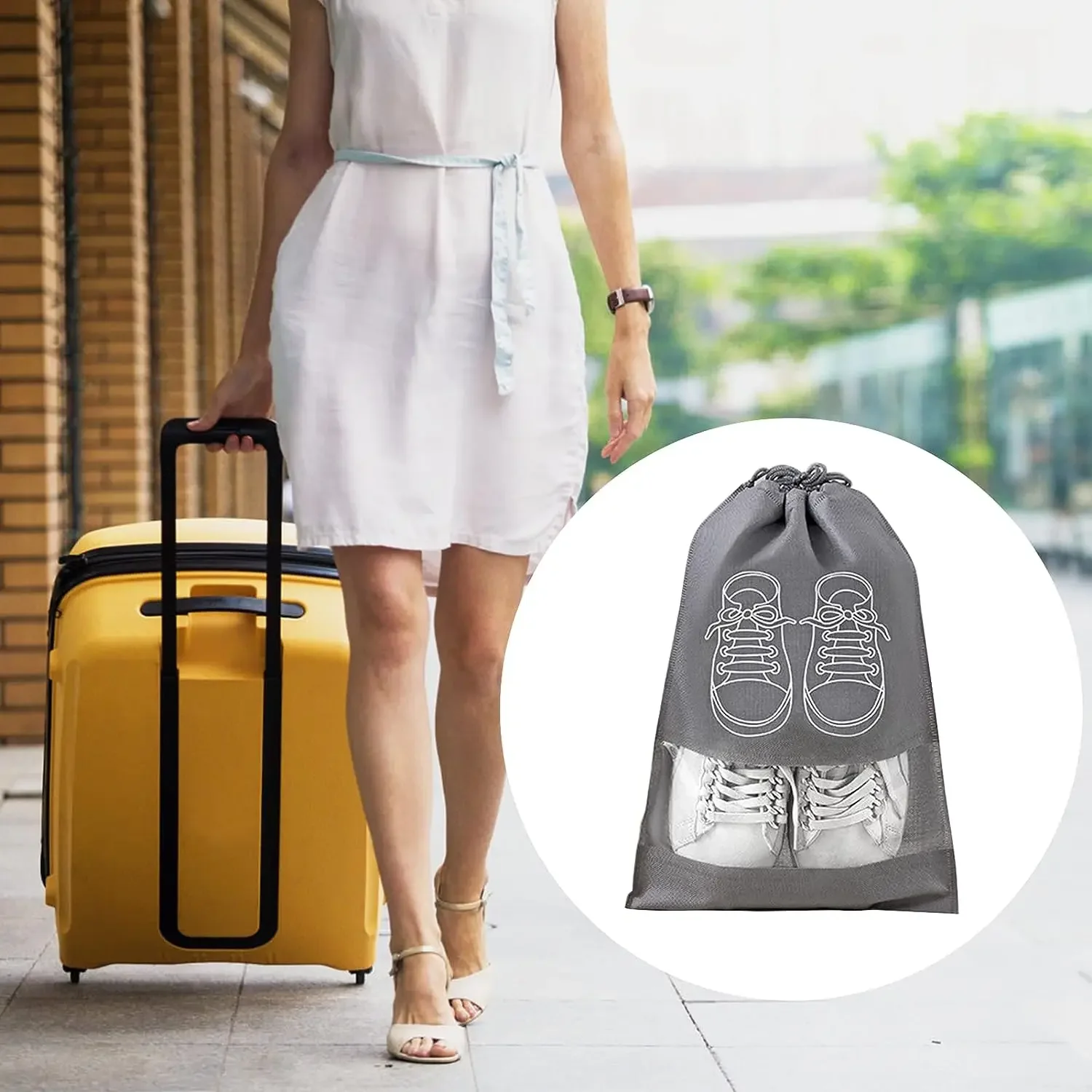 5/10 szt. Torby do przechowywa – Shoe Bag Dust recenzja i cena